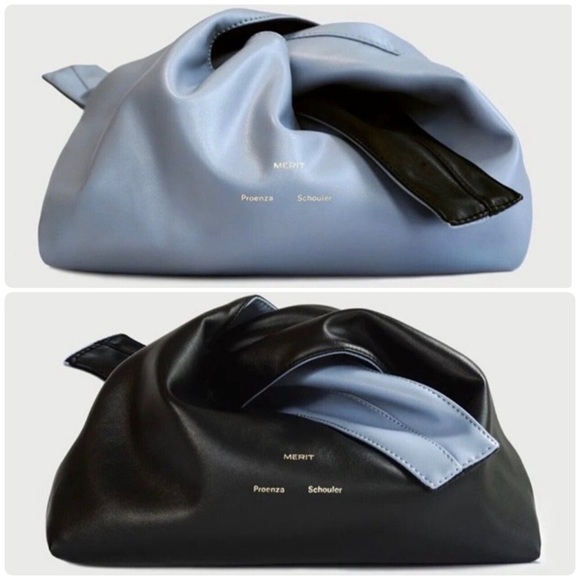 Merit Handbags - Merit x Proenza Schouler Bag Cosmetic Limited Edition Reversible Vegan Leather